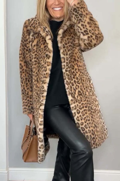 Vienna | Chic Leopard Coat