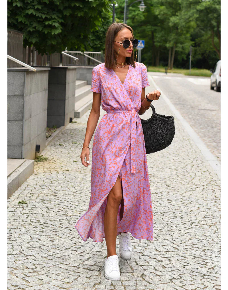 Zoe | Flowing Wrap Dress