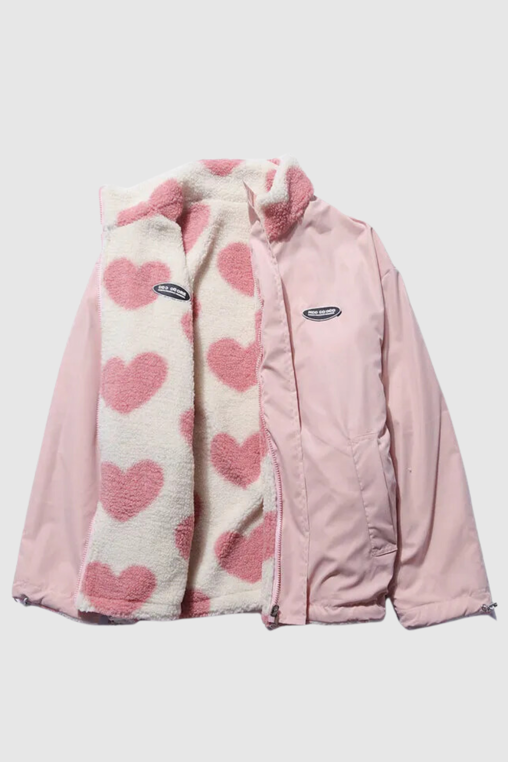 Mable | Double-Sided Heart Coat