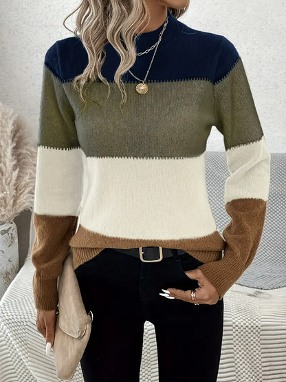 Elsie | Trendy Striped Sweater